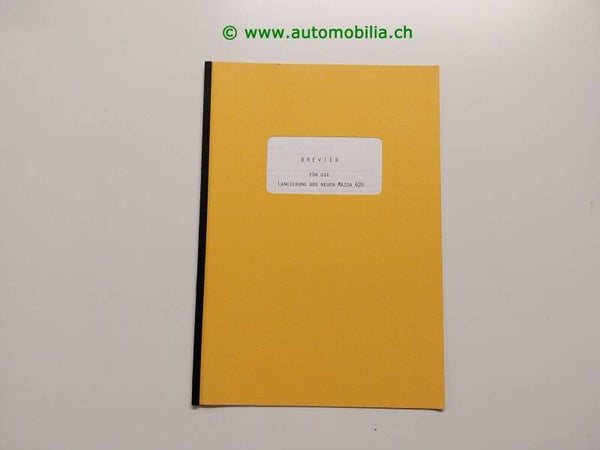 Mazda 626 1983 Brevier deutsch