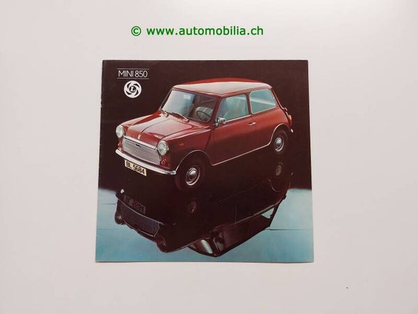Mini 850 1976/02 Prospekt deutsch