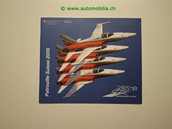 Patrouille Suisse – 45 Jahre Jubiläumsbroschüre 2009
