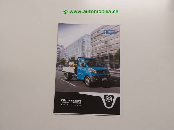 Piaggio Porter NP6 2024/09 Prospekt deutsch