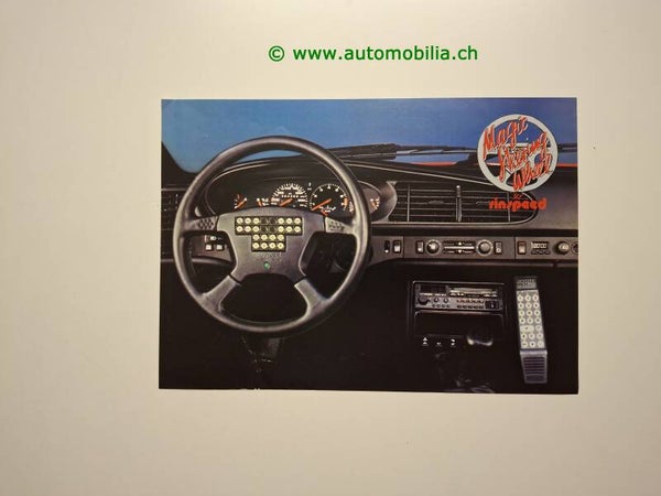 Rinspeed "Magic Steering Wheel" 1986 Prospekt deutsch