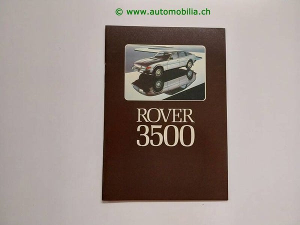 Rover 3500 1977/05 Prospekt deutsch