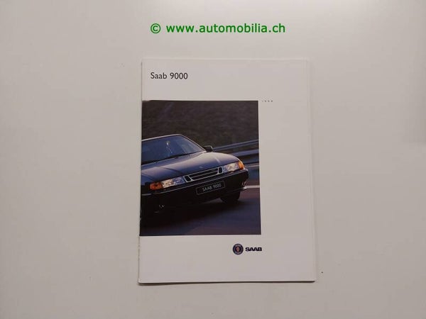 Saab 9000 1994 Prospekt deutsch
