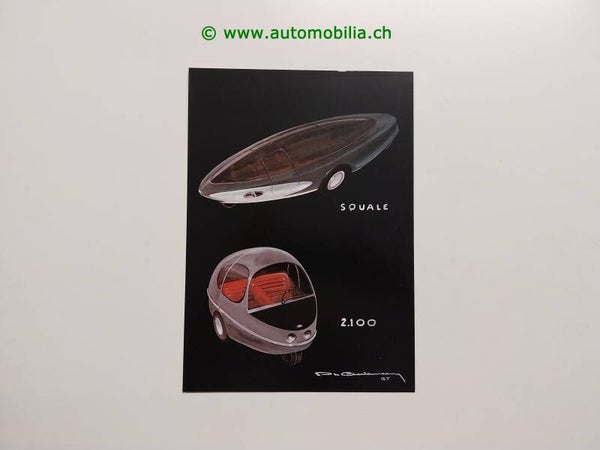 Sbarro Ellipsis (Squale & 2100) 1997 Prospekt französisch