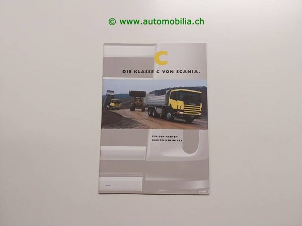 Scania Klasse C 1996/09 Prospekt deutsch
