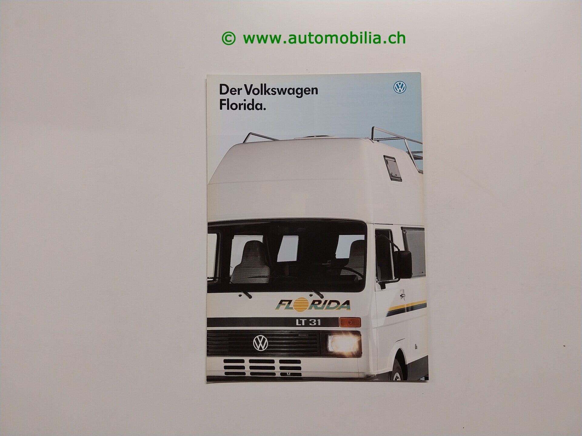 VW LT Florida 1990/01 Prospekt deutsch