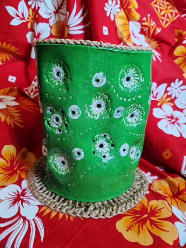 Lampe météocrochetée