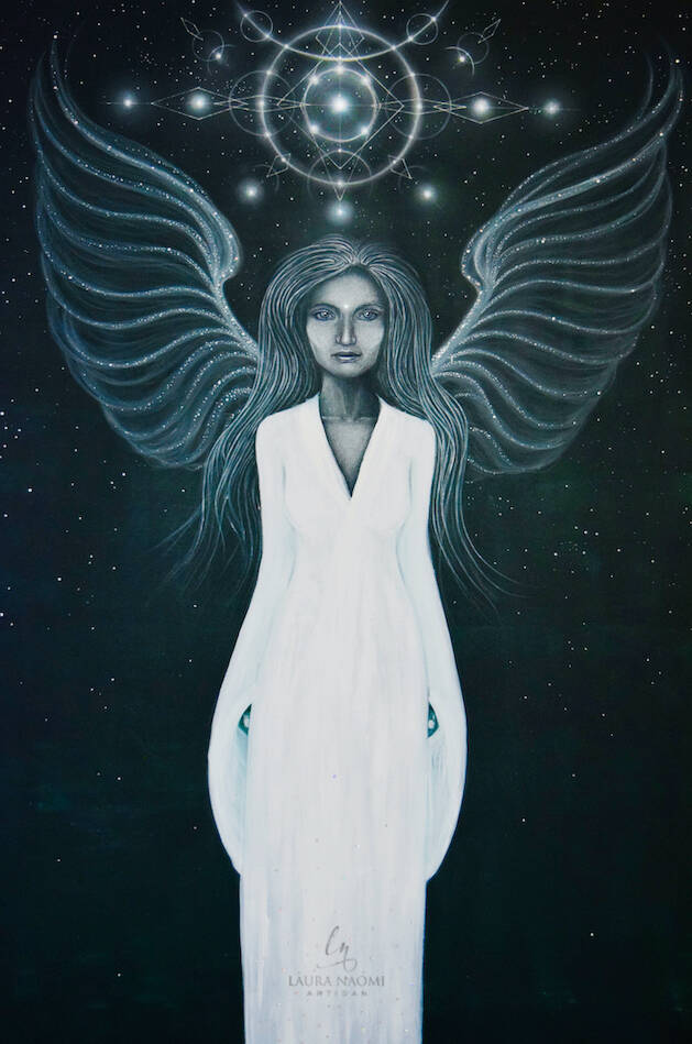 Angel (Presence) © 2021, Acrylic on Canvas