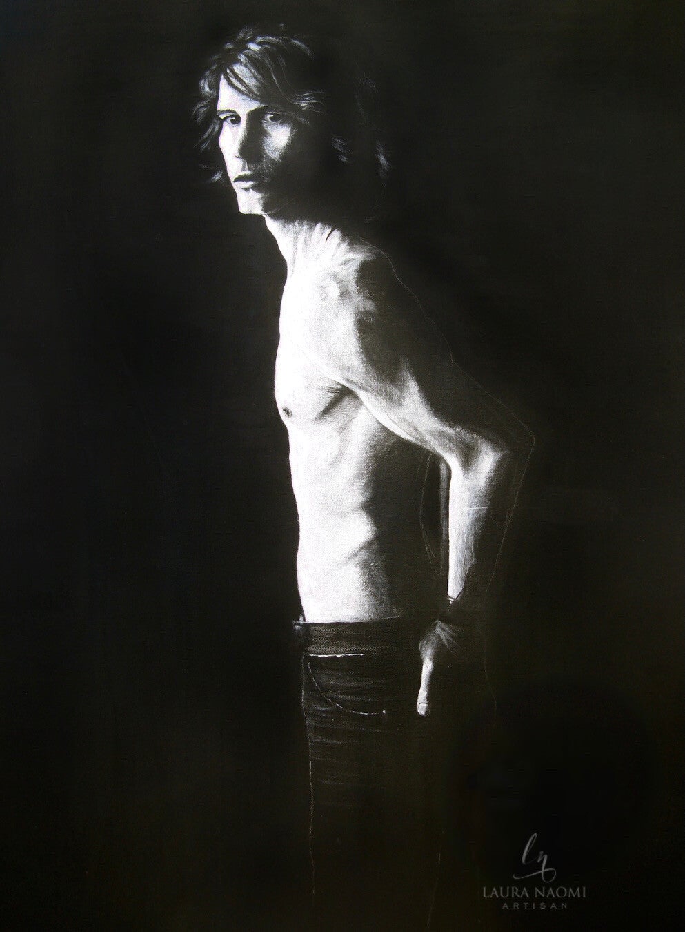 Angel (Presence) © 2006, Acrylic on Canvas