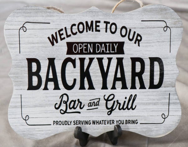 Welcome to our Backyard