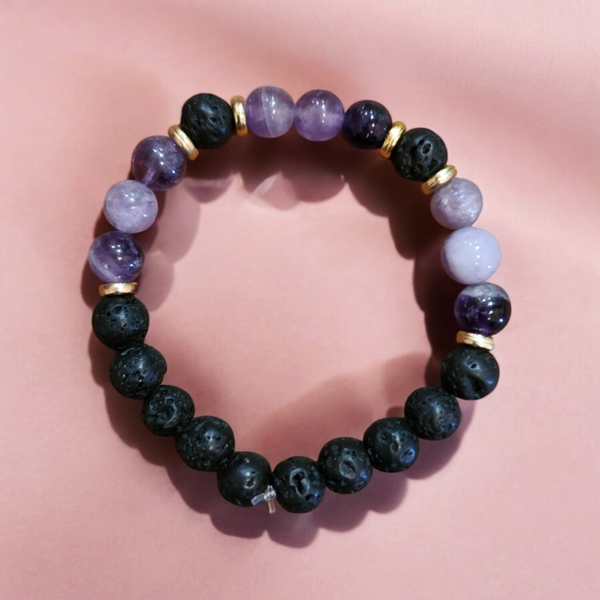 Bracelet  Aroma  en améthyste