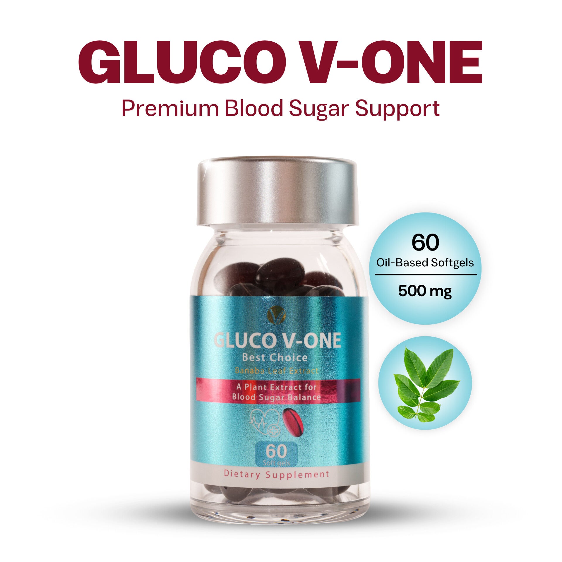 Gluco V One Premium Blood Sugar Support