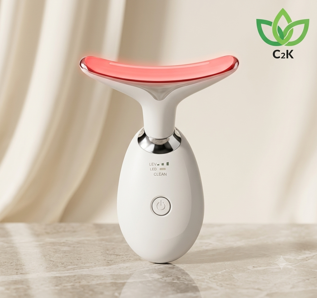 C2K GlowTherapy: 7-in-1 LED Neck & Face Sculptor