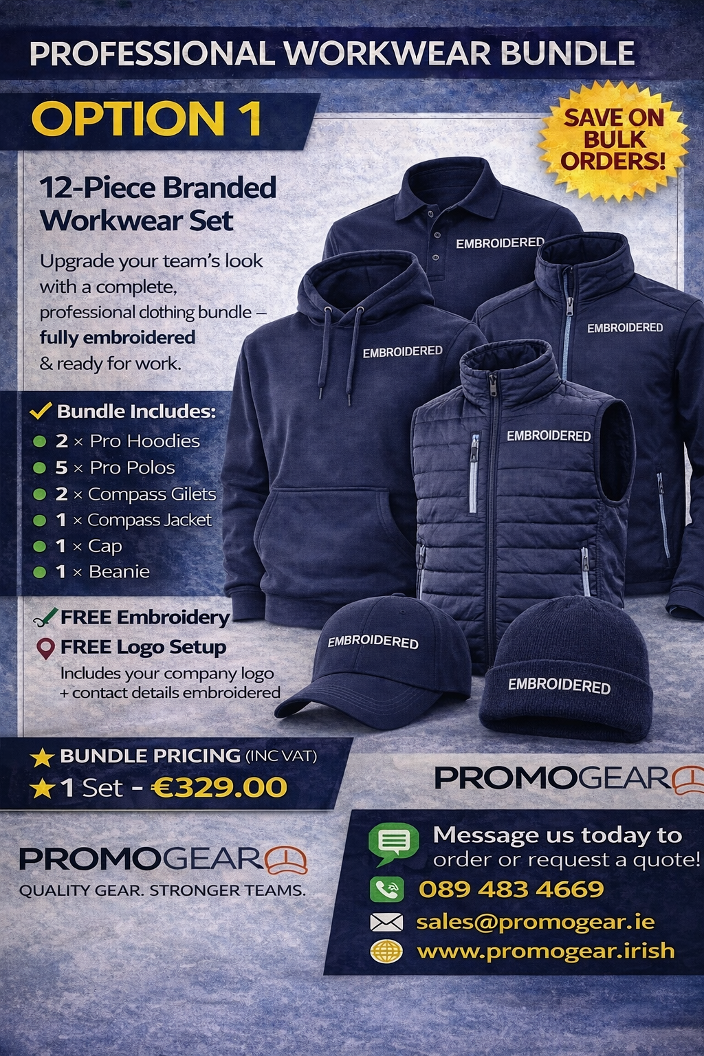 12 Piece Workwear Bundles