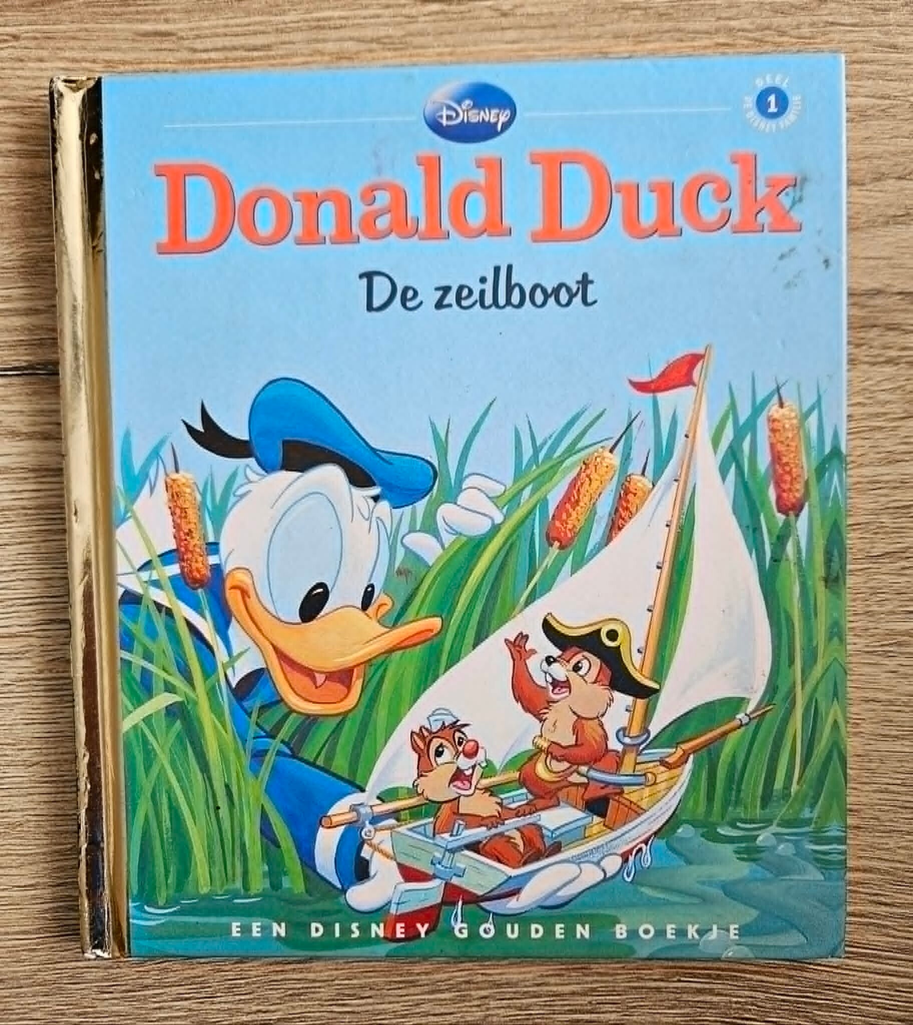 Donald Duck - De zeilboot, Gouden boekje