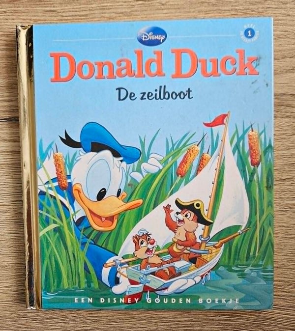 Donald Duck - De zeilboot, Gouden boekje