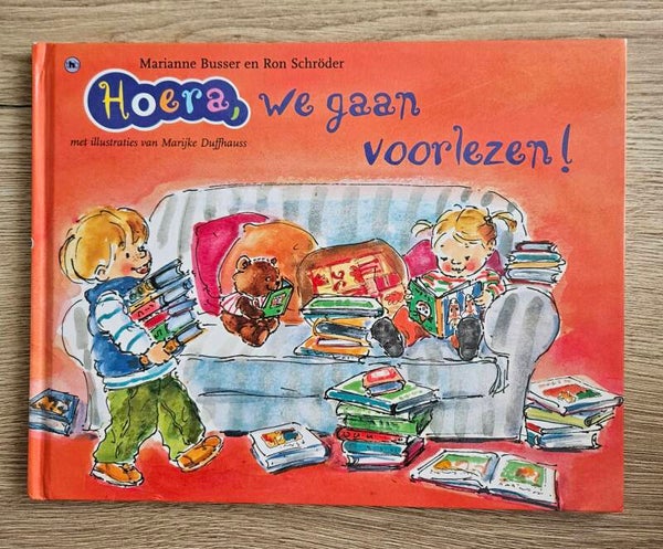 Marianne Busser & Ron Schröder - Hoera, we gaan voorlezen