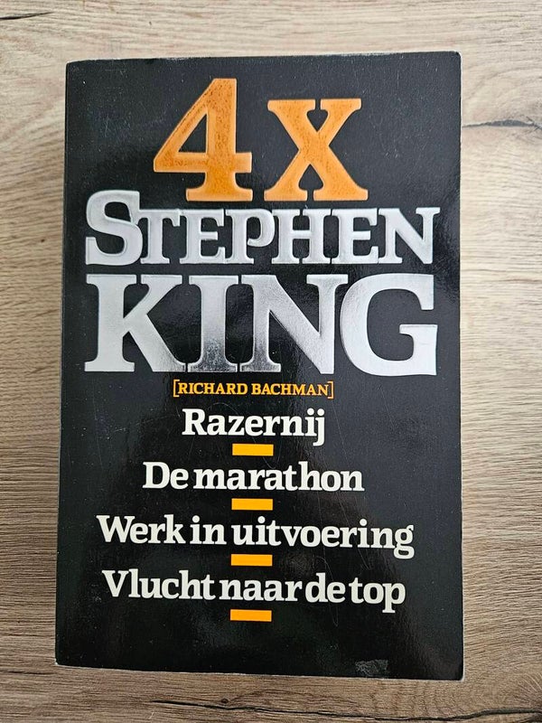 4x Stephen King (Richard Bachman)