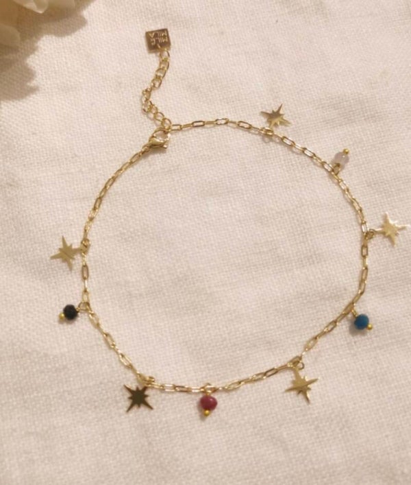 Chaîne de cheville, étoiles, constellation ✨💫🌟