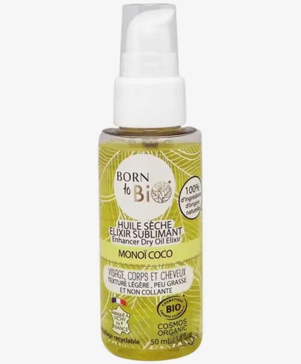 Huile Sèche Élixir Coco & Monoï Bio 🥥