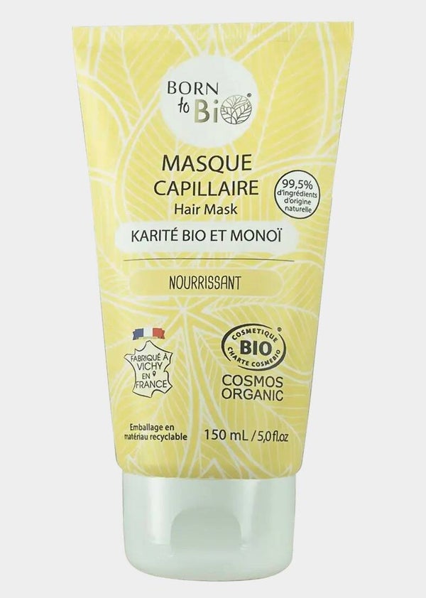 Masque capillaire, monoï, karité bio 🌸