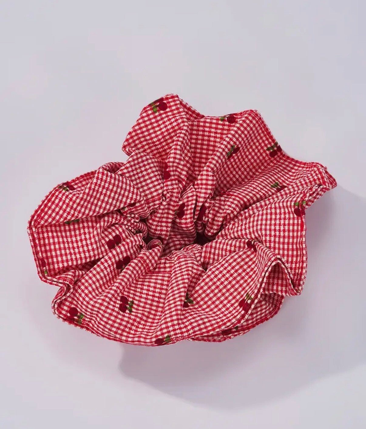 Chouchou, Vichy, rouge, cerises 🍒