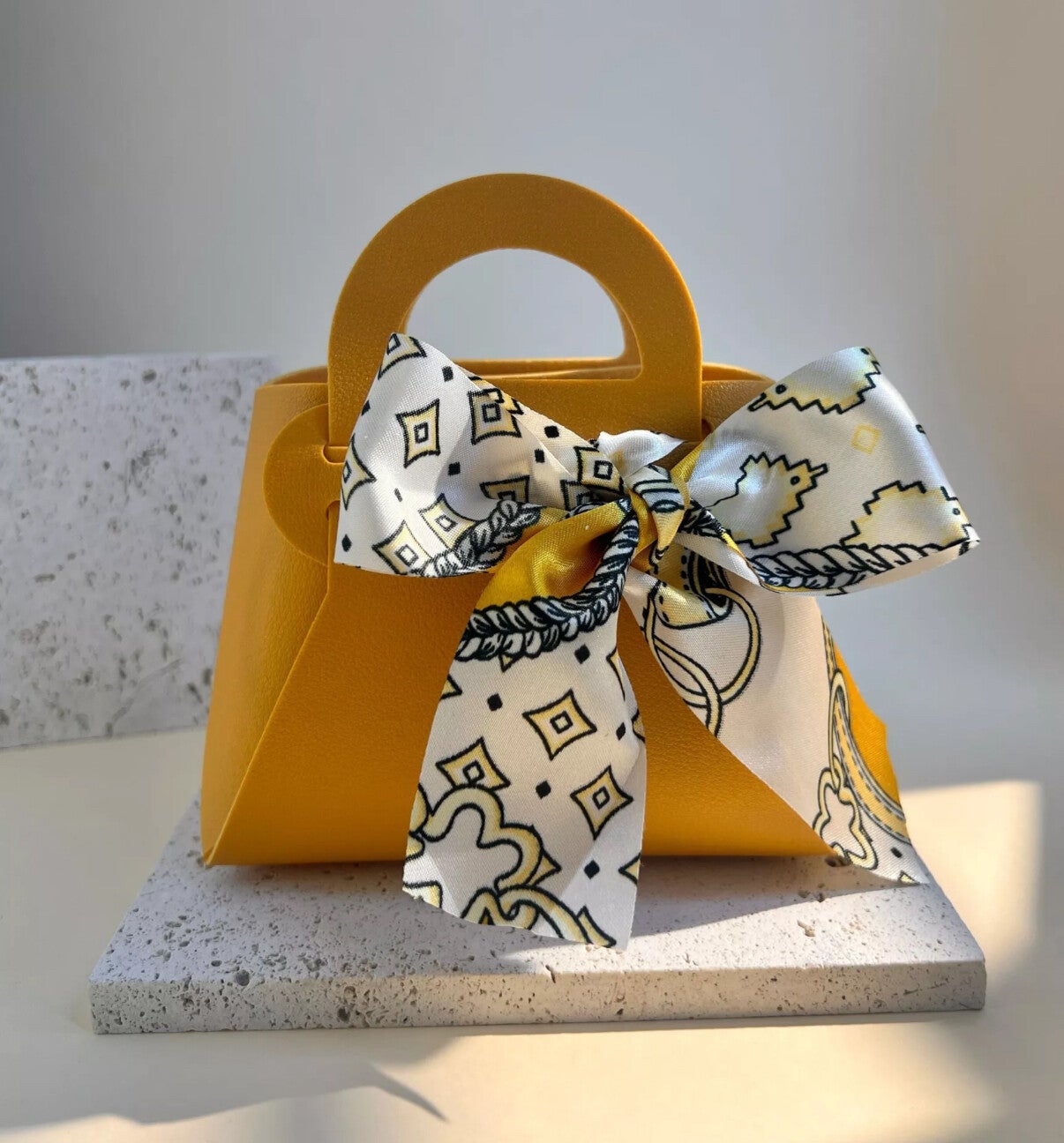 Mini Sac Pochette Cadeau Élégance Originale Mourtarde