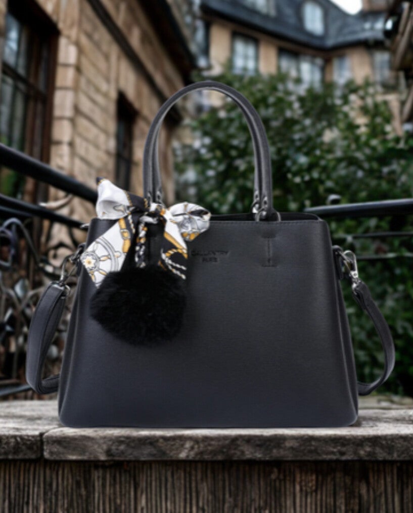 Sac a main noir « Coquette » de Gallantry