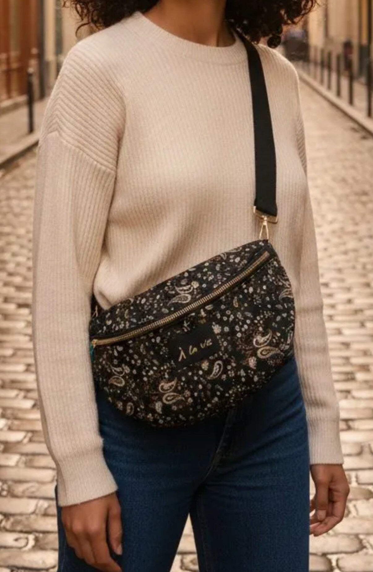 👜 Sac bandoulière « À la vie »  🤎