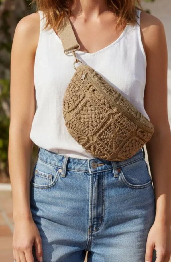 👜 Sac bandoulière brodé – Diverses coloris