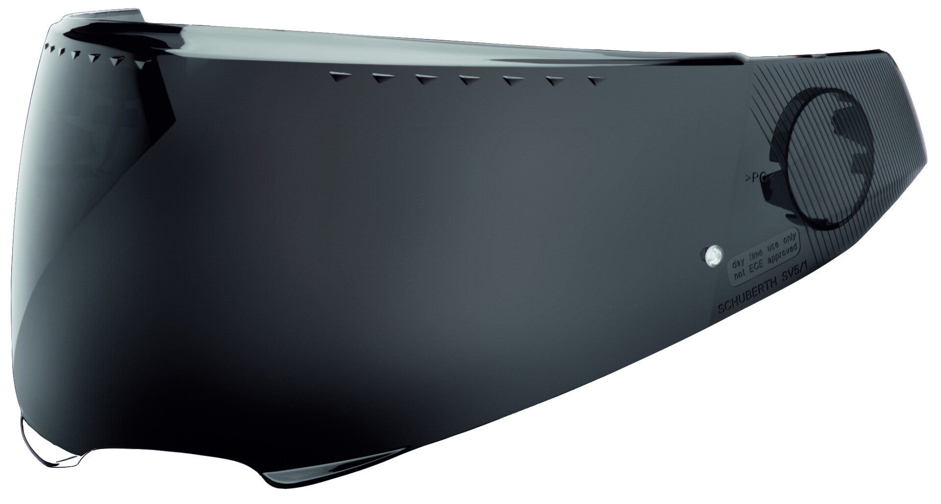 VISIÈRE FUMÉE FONCÉE et PROTECTION LYSION INCLUSE pour SCHUBERTH C4 PRO CARBON - C4 BASIC - C4 - C4 PRO / SV5