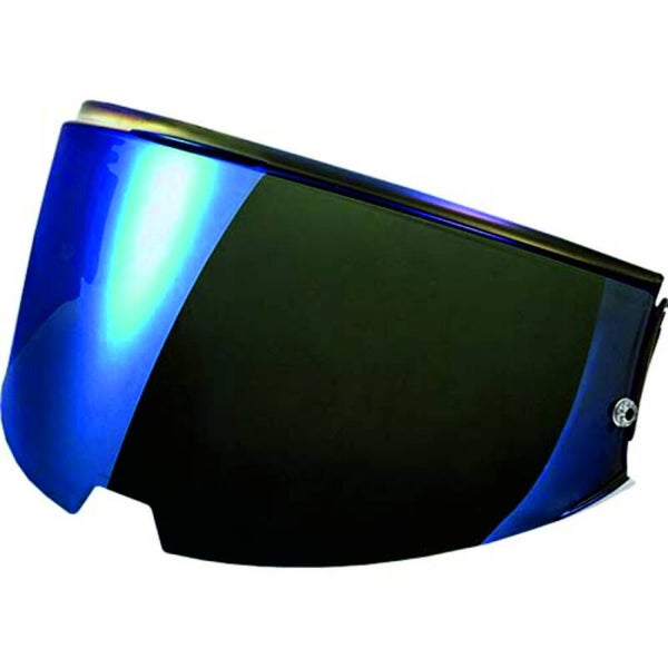 VISIÈRE IRIDIUM BLEU et PROTECTION LYSION INCLUSE pour LS2 ADVANT / FF906