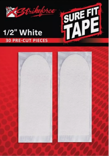 Strike Force Sure Fit Tape White 1/2"