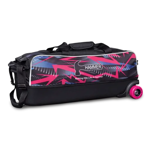 Hammer - Dye-Sub Triple Tote - Pink Arrows