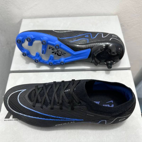 Nike Air Zoom Mercurial Vapor 15 Elite AG-PRO Shadow - Sort/Krom/Blå