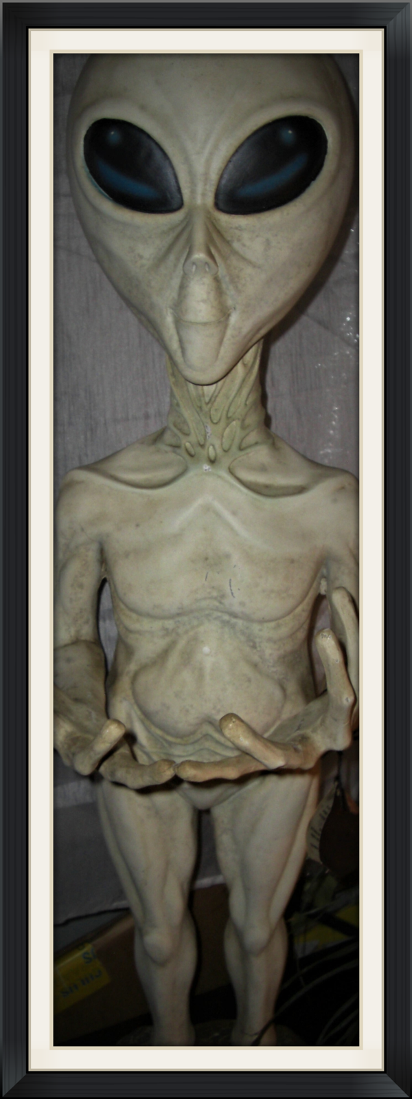 Vintage Statue Of An Alien