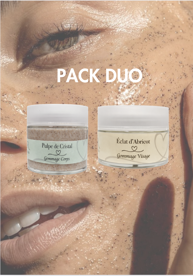 PACK DUO - Gommage corps + Gommage visage abricot