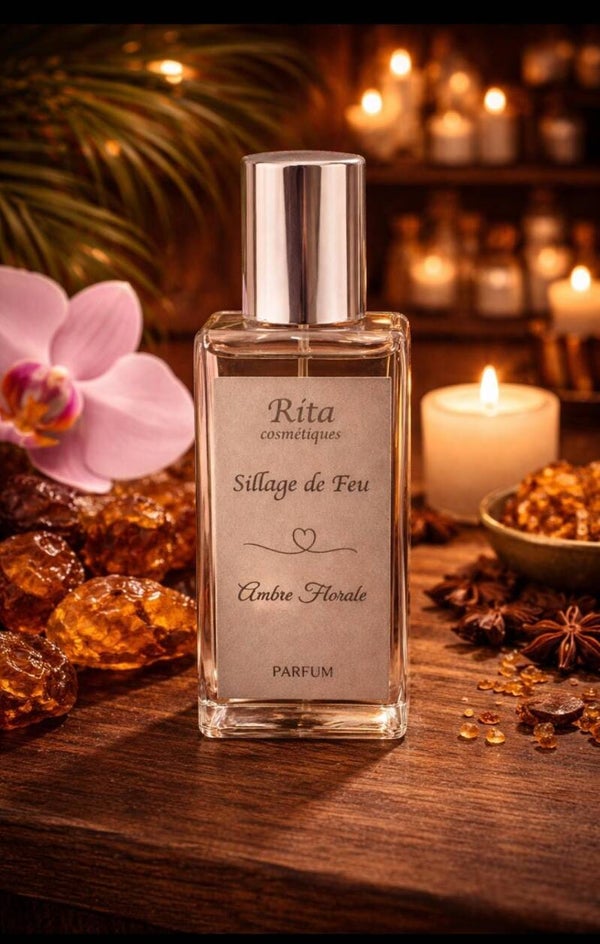 Parfum Sillage de feu - Ambre Florale - 30ml