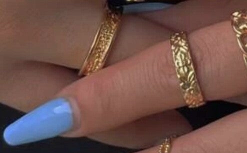 gegraveerde ring goud