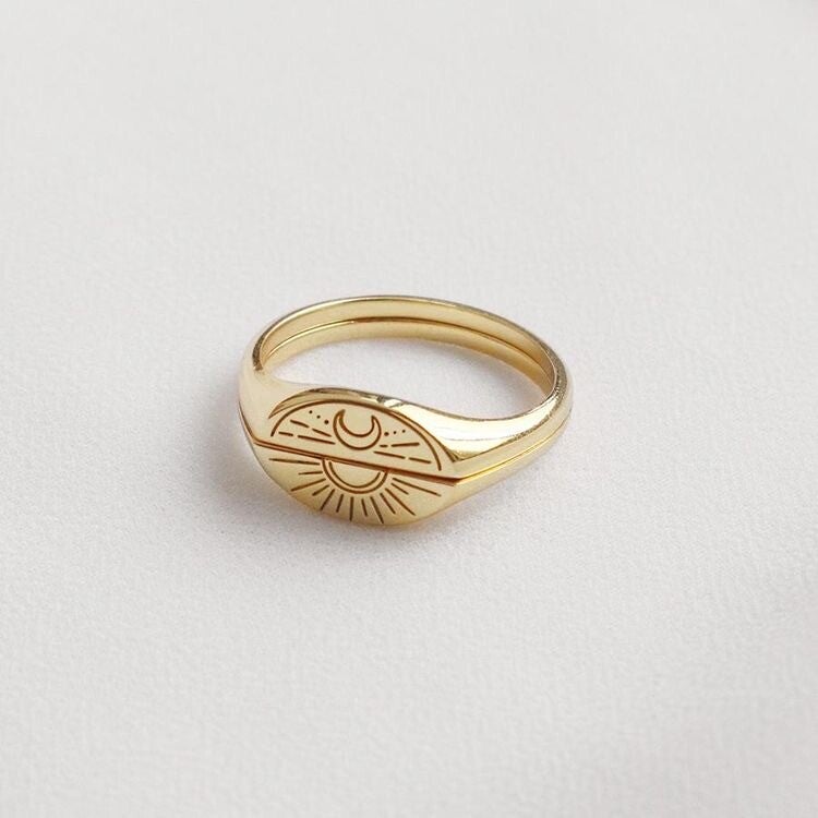 zegel ring goud