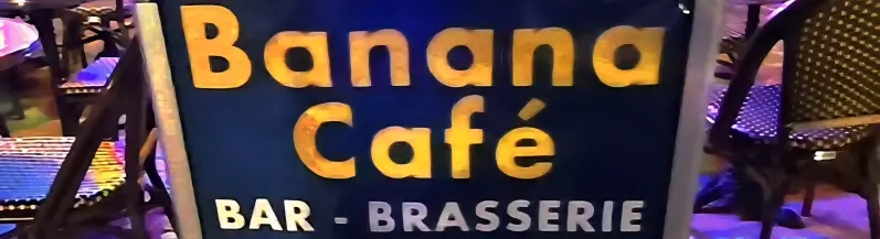 Logo bar brasserie Banana cafe sur le site Sortir a Orleans 