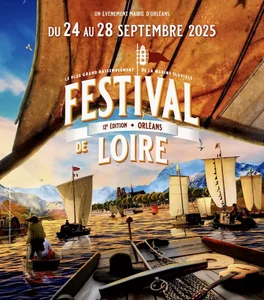 Photo de l'affiche du festival de Loire 2025 du site Sortir a Orleans