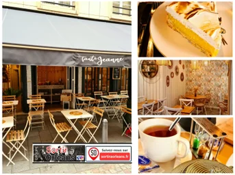 photo du restaurant et salon de the Tante Jeanne sur le site Sortir a Orleans