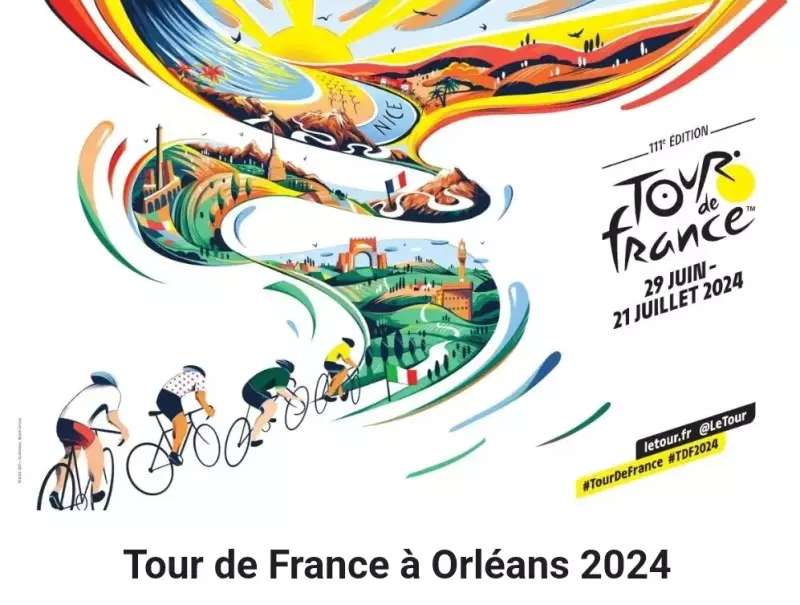 photo affiche du tour de France du site Sortir a Orleans