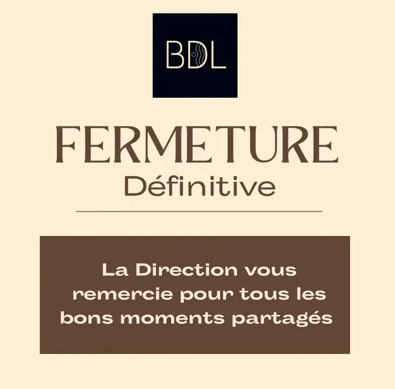 Message de la fermeture du bar BDL sur le site Sortir a Orleans 