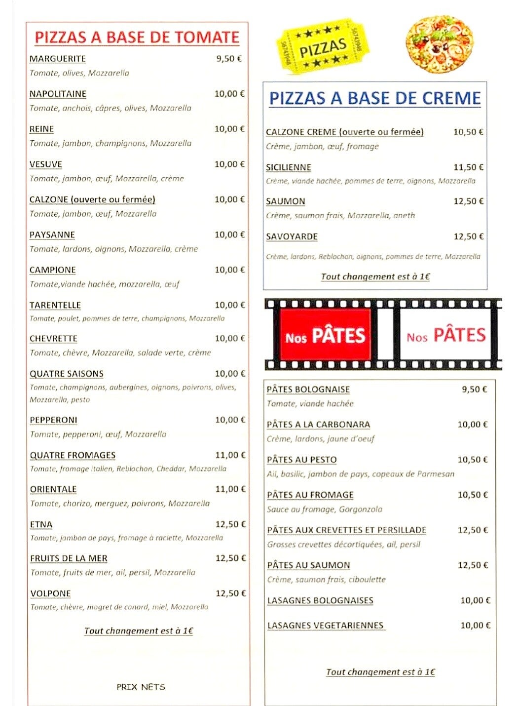 Pizzeria " Volpone " Sortir à Orléans