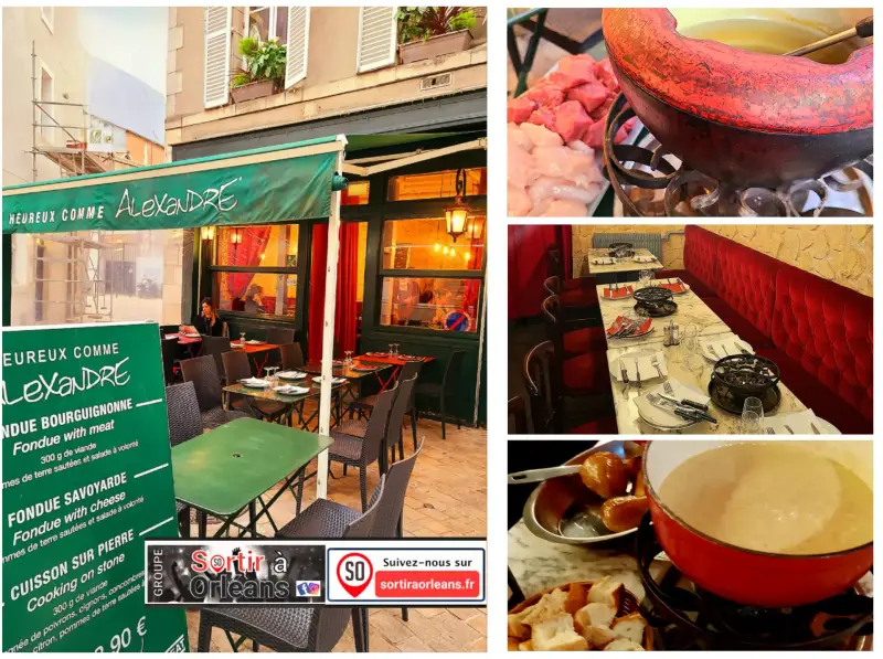 Photo du restaurant heureux comme alexandre sur le site sortir a Orleans 