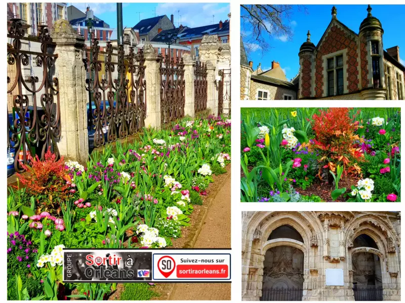 Logo du jardin de l'hôtel Groslot du site Sortir a Orleans sur www.sortiraorleans.fr 