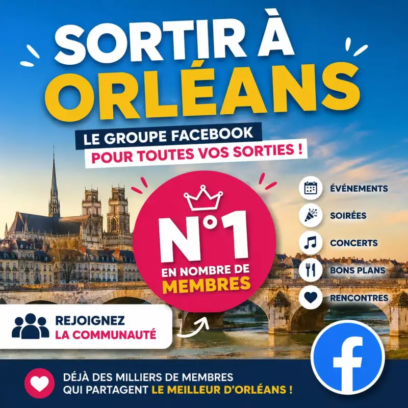 Logo groupe Facebook Sortir a Orleans 