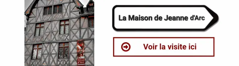 Logo panneau La Maison de Jeanne d'Arc _ Loiret _ sur le site Sortir a Orleans